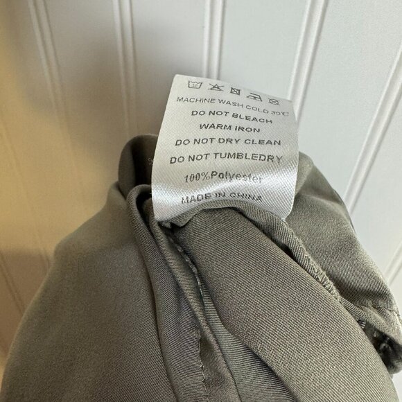 Veiled Collection grey green maxi skirt size XS L44 - Picture 5 of 5